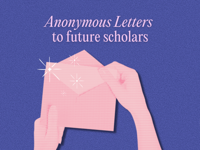 Anonymous Letters to Future Scholars